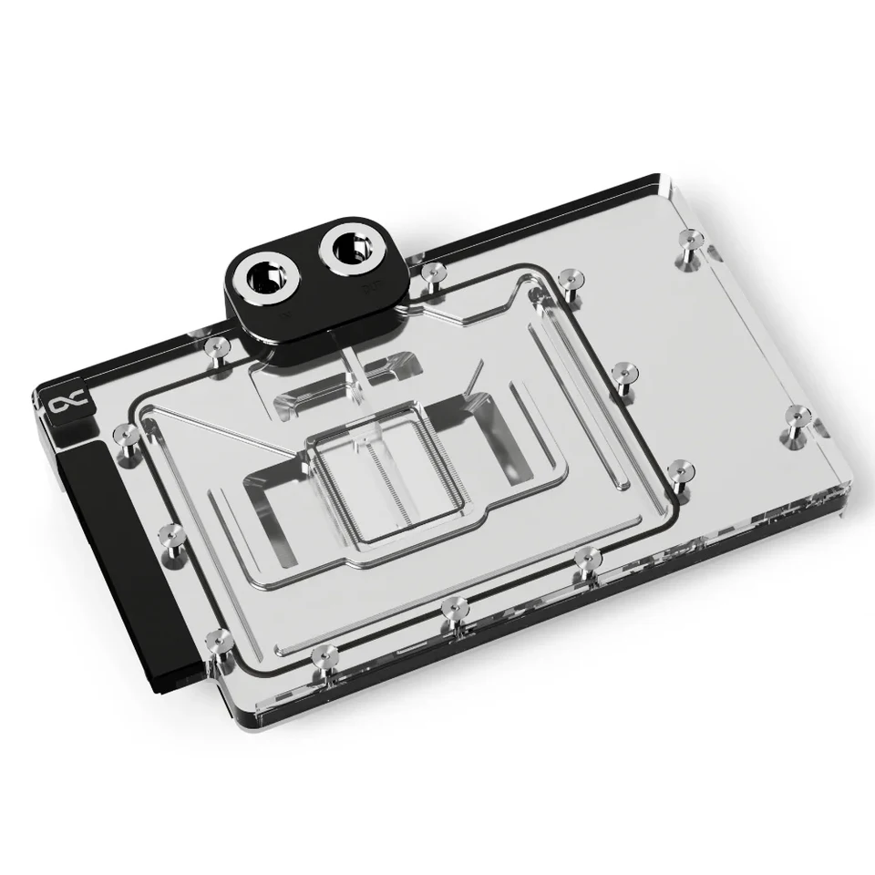 Alphacool Core Design Water Block pre kompatibilitu: Asus Rog Strix GeForce RTX 4080 OC, TUF Gaming Graphics Card s zadnou doskou