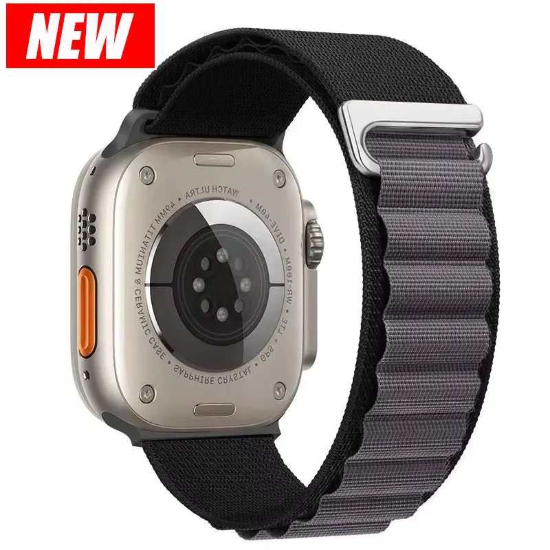 Alpská slučka pre Apple Watch 10 46 mm 42 mm ultra 2 49 mm pás 41 mm 44 mm 45 mm 38-40 mm Sport Nylon Iwatch Series 9 8 7 6 5 3 SE remienok