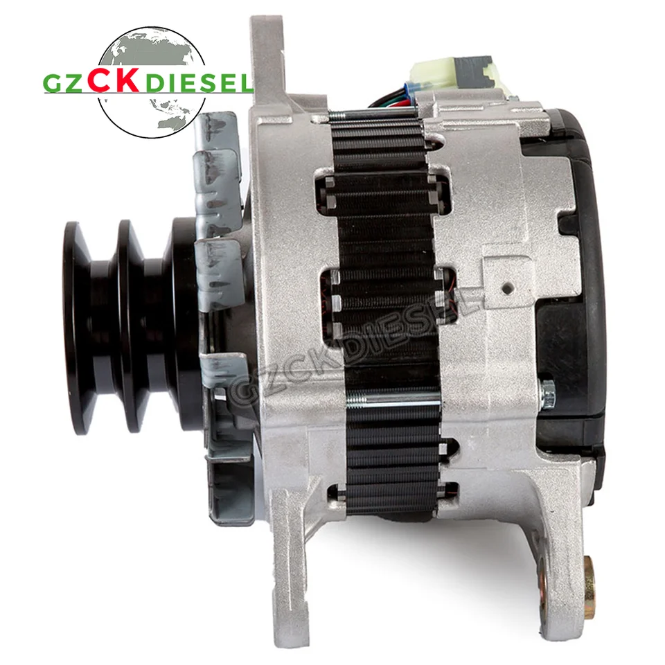Alternátor 27060-2191 27040-2192 27040-1102 27060-E0450 pre HINO J07C J07D J08C KOBELCO SK200-8 SK250-8 SK350-8 SK460-8