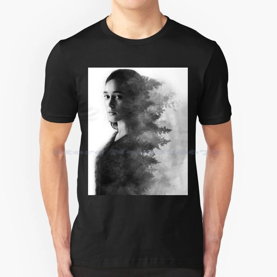 Alycia Debnam Carey T tričko 100% bavlnené tričko Alyciadc Alycia Carey Alycia Debnam Carey Veliteľ Lexa Fear the Walking Dead ftwd