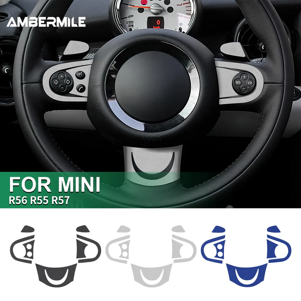 Ambermile Taliansko Suede Car Crys Cover Sticker pre mini Cooper Clubman R55 R57 Hardtop R56 Príslušenstvo Interiér