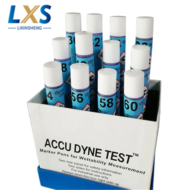 American Accu 30-60 Dyne Test Marker Pens Surface Wet Force Test pero pre plastický filmový test