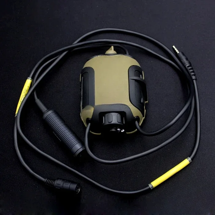 American C4Ops PTT V1 Dual-Cannel Multi-Function Walkie-Talkie vysielače slúchadiel