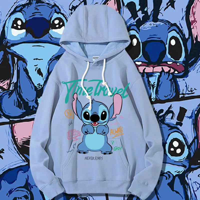 American Fried Street Steedy Hoodie Ladies Hoodie Fall Loose Nadmernisize Hong Kong Style Ins Tide Stitch oblečenie