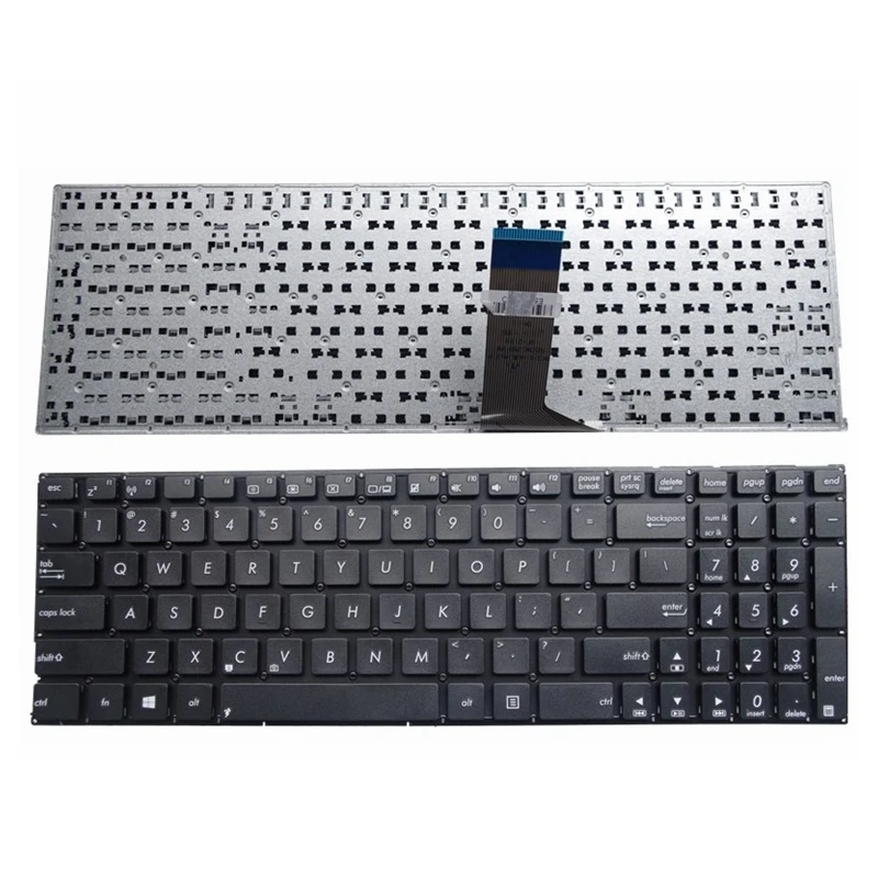 Americká nová klávesnica pre notebook pre ASUS X502 X503M X550DP X551 X551C/CA X551M/MA X551SL X552 X552C X552E X553M X554L X555 X555L X555MA