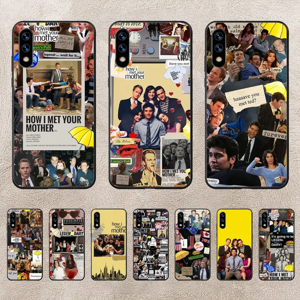 Amerika sitcom, ako som sa stretol s tvojou matkou telefónny prípad pre huawei mate p10 p20 p30 p40 p50 Smart Z Honor 50 60 70 Pro Lite Black Case