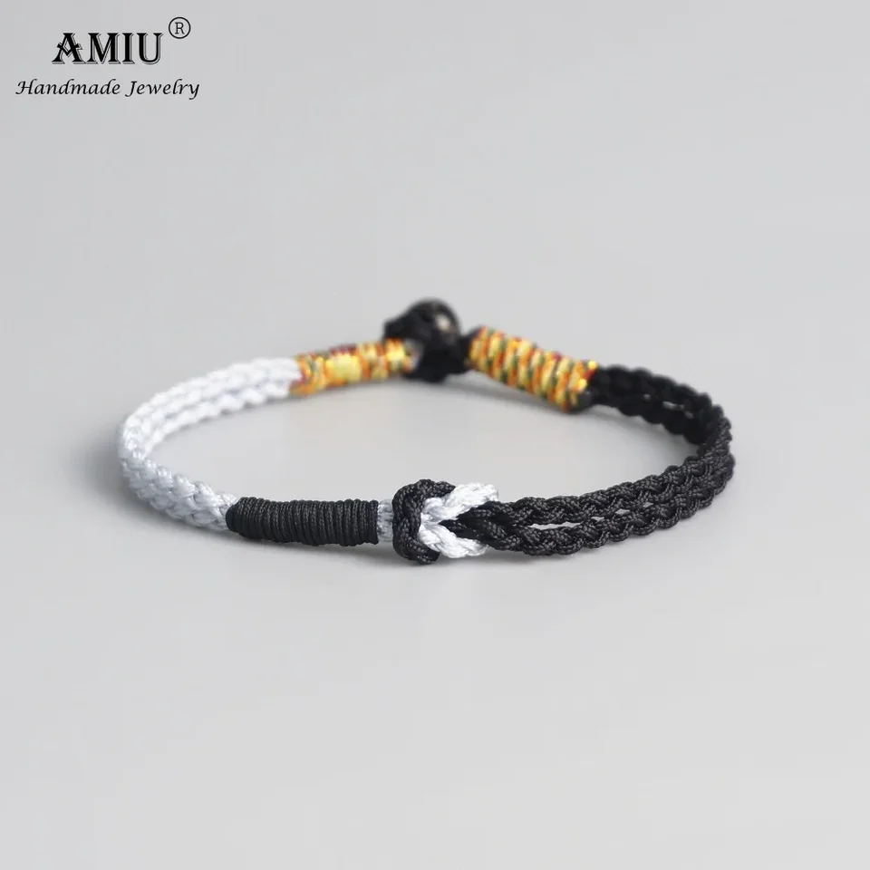 Amiu Tibetan Lany Double Sailor Knot Náramok Tibetan Budhistick