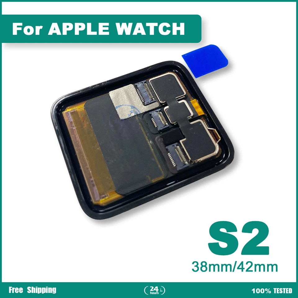 AMOLED For Apple Watch Series 2 LCD dotyková obrazovka DISPLAT DIGITIZERIZATION Zostava pre displej IWATCH S2 42 mm 38 mm