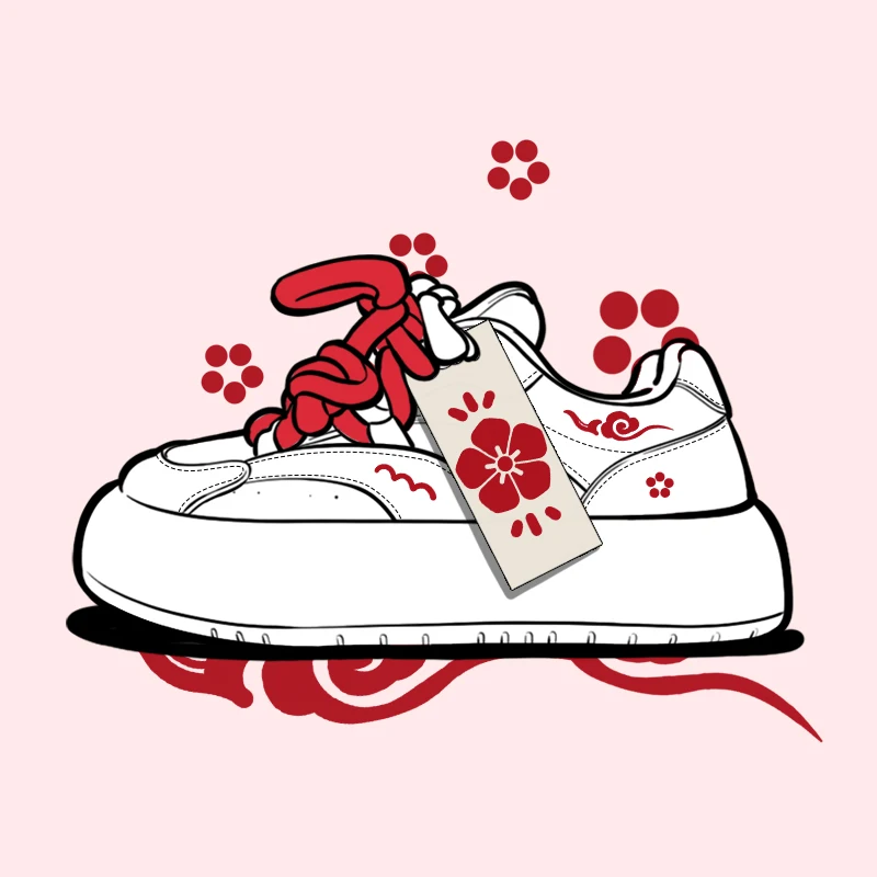 Amy a Michael Original Design Women White Sneakers Dievčatá študent