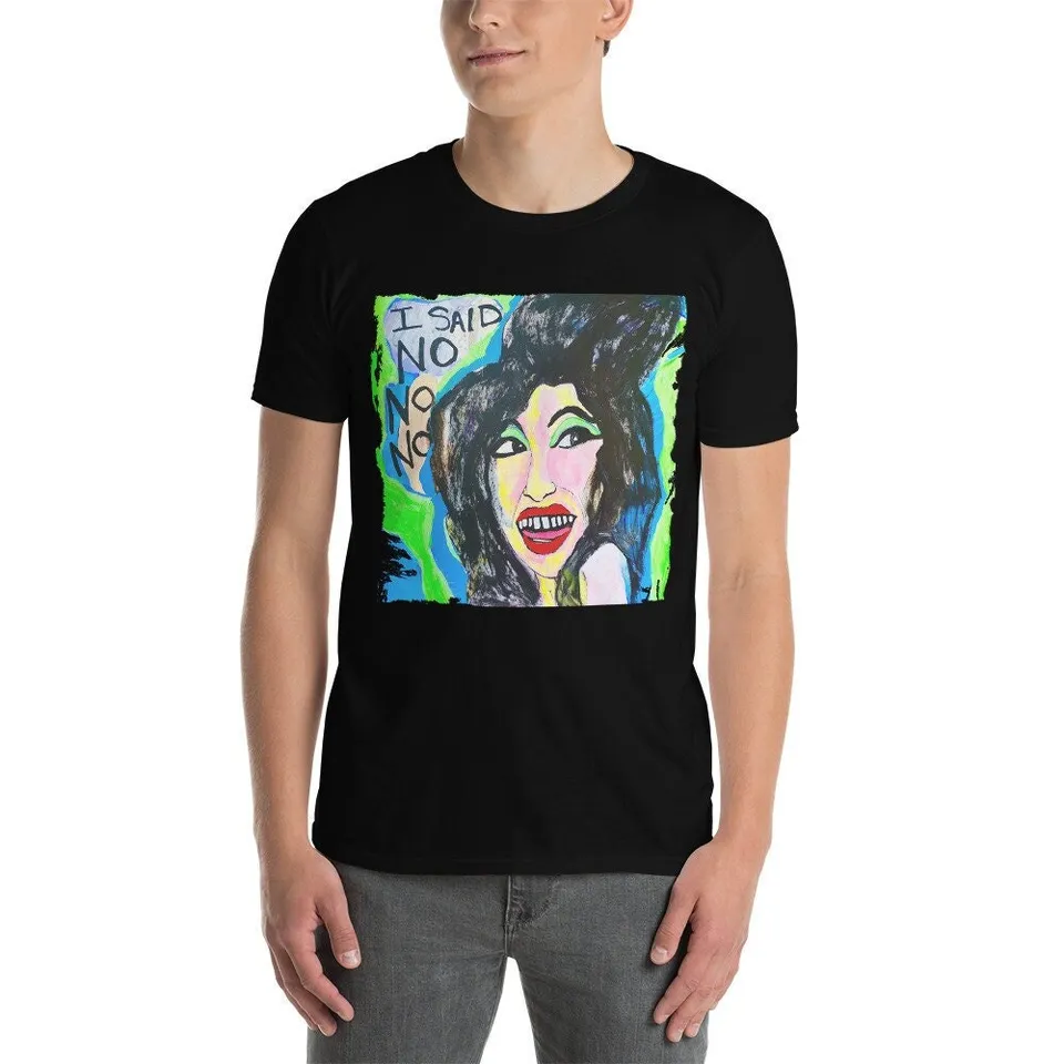 Amy Winehouse T tričko rehabilitácia späť do čierneho jazzového duší RB, vieš, že nie som dobrý mestský retro retro vintage fuckery camdentown blues