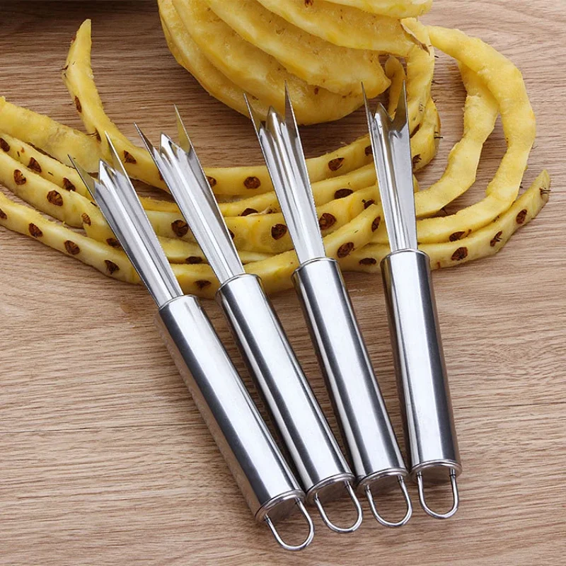 Ananás Peeler z nehrdzavejúcej ocele Ananás nôž nekĺzanie Easy Cleaning Pineapple Lapple ovocné náradie kuchynské náradie