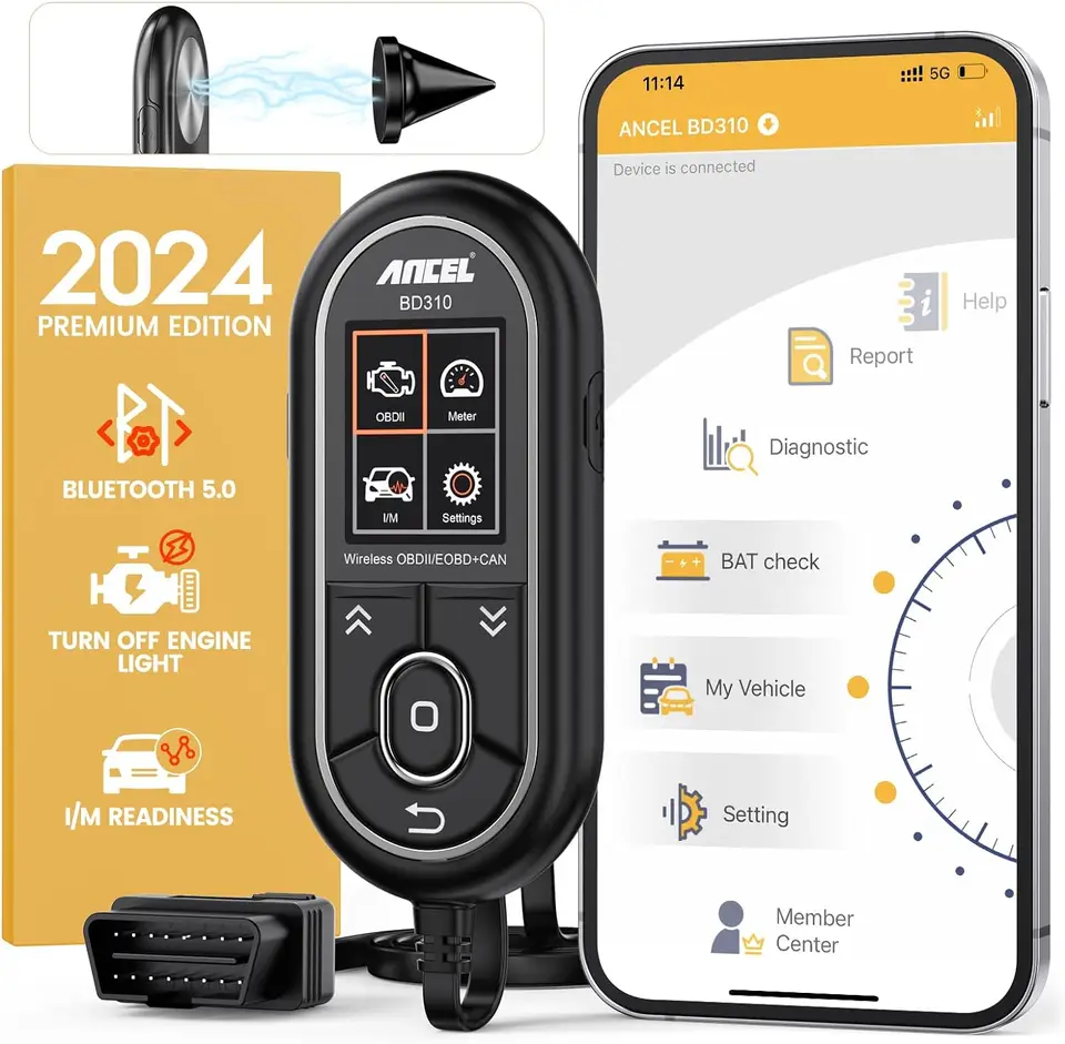 Ancel BD310 OBD2 Automotive Scanner Bluetooth 3 v 1 OBD ROZHODNUTIE V RÁMCI DIAGNA DIAGNOSTIKÁCIA KÓDOVÝCH KÓDOVÝCH PRÍSLUŠNÍCTVO