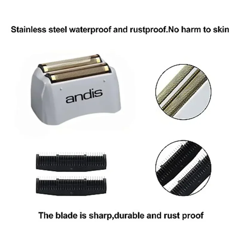 Andis holiaceho stroja a rezačky pre Profoil Littium plus 17200 17205 holičských vlasov Elektrické muži brady Razor
