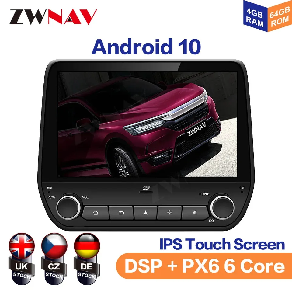 Android 13 IPS obrazovky pre Ford Ecosport Fiesta 2017-2018 Multimediálny hráč navigácie Audio rádio Stereo Head Unit GPS 1 DIN