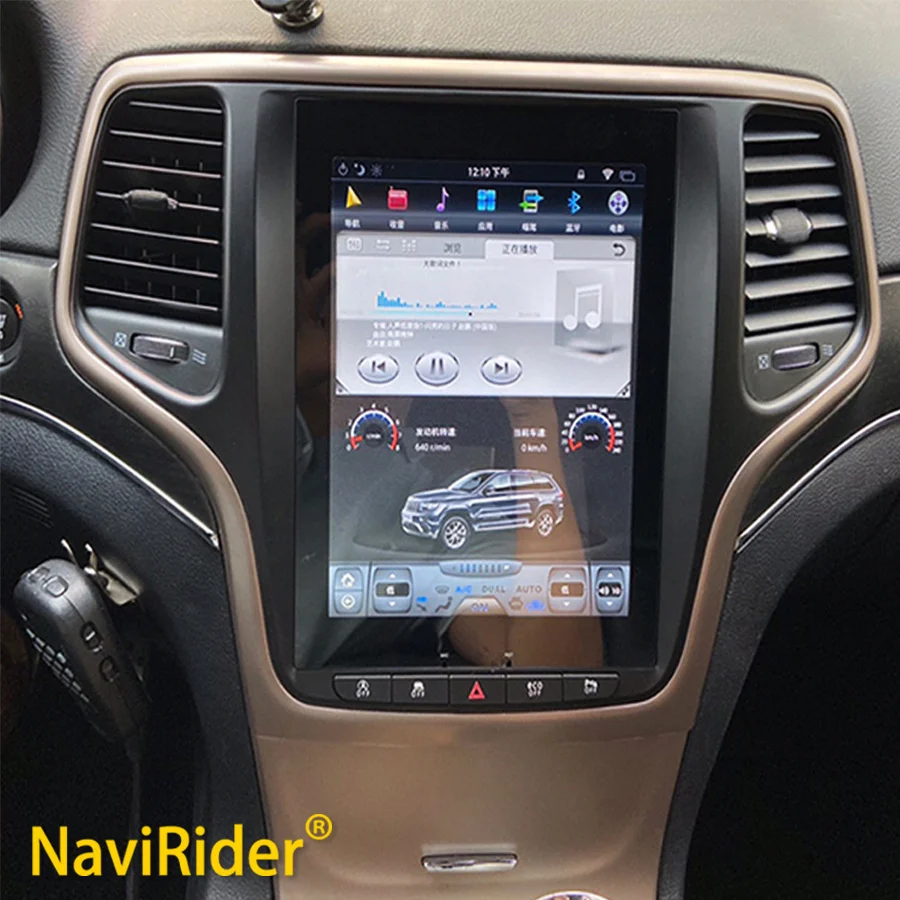 Android 14 Screen Car Video Player Radio pre Jeep Grand Cherokee 2014 2015 2016 Car Stereo Intelligent GPS Navigator Multimedia