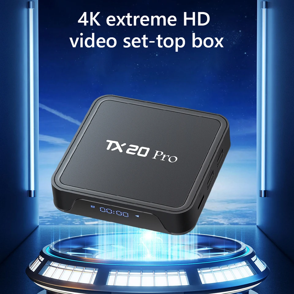 Android 15.0 Smart TV box Allwinner H313 Quad Core 4K HD TV box Video Dekódovanie Dual WiFi BT5.2 Android TV Box 1 GB 8 GB