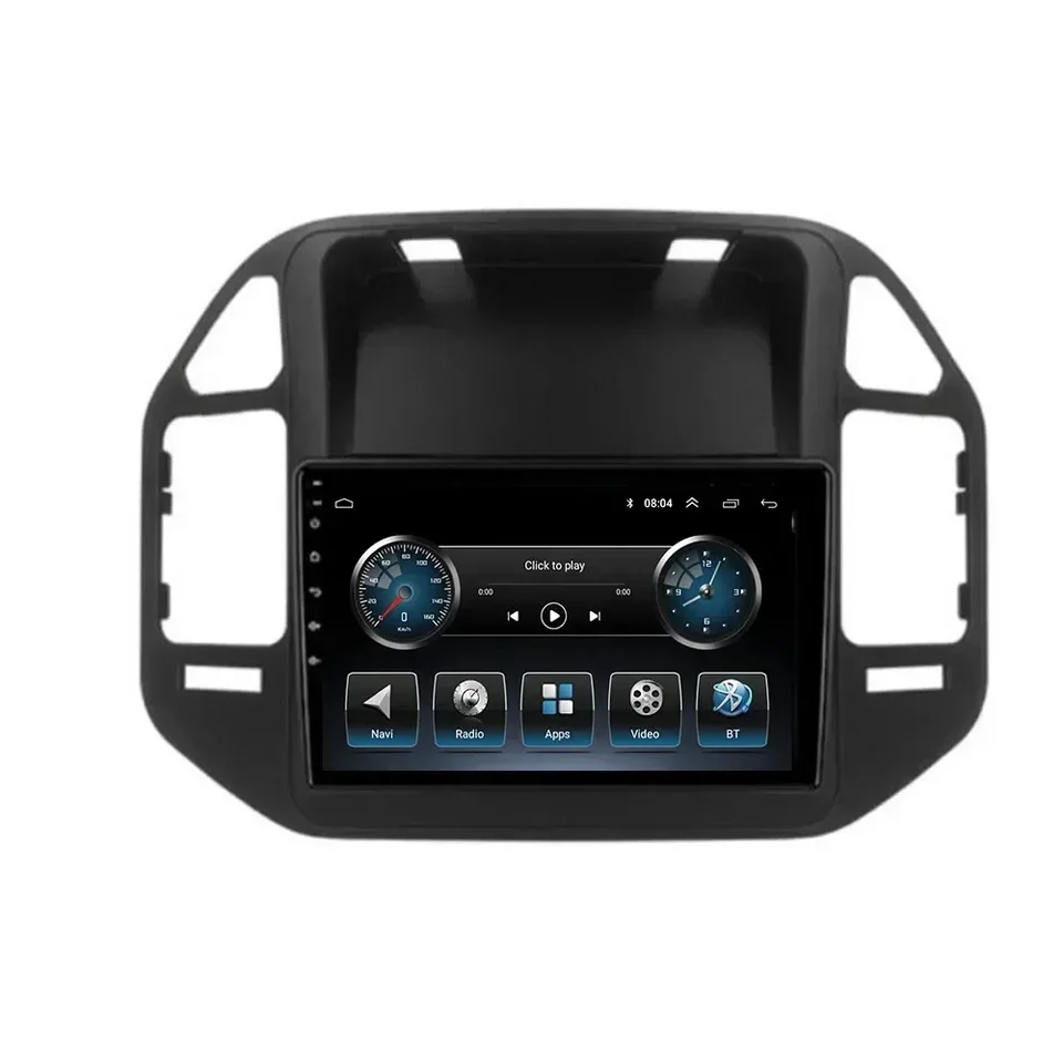 Android Auto Radio pre Mitsubishi Pajero V73 V77 V68 V75 1997-2011 Automobilové rádio Multimedia video prehrávač navigácia DVD kamera GPS GPS