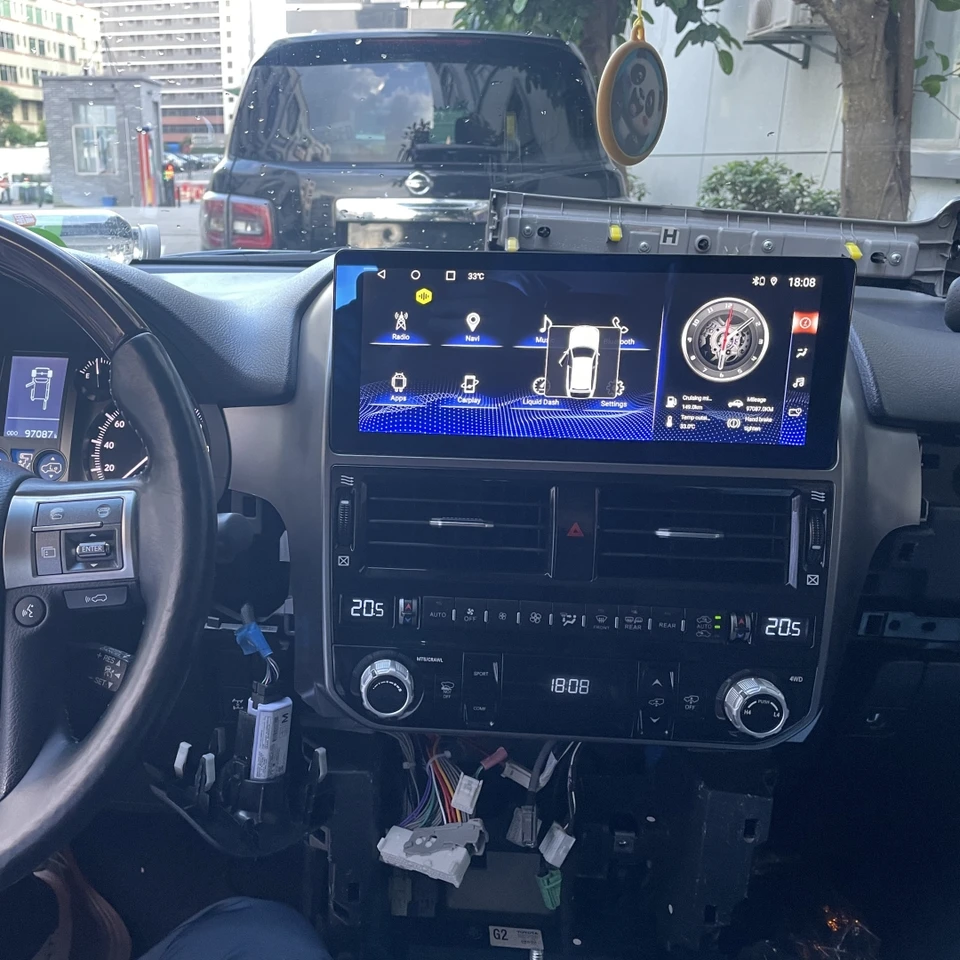 Android multimediálny hráč pre Lexus GX460 GX400 2009 - 2021 GPS Navigation Car Radio Head Unit HD Screen Screen Carplay