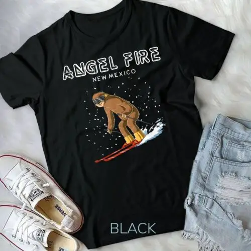 Angel Fire Nové Mexiko - letovisko USA Sloth Ski Resort 80. rokov retro darček unisex tričko