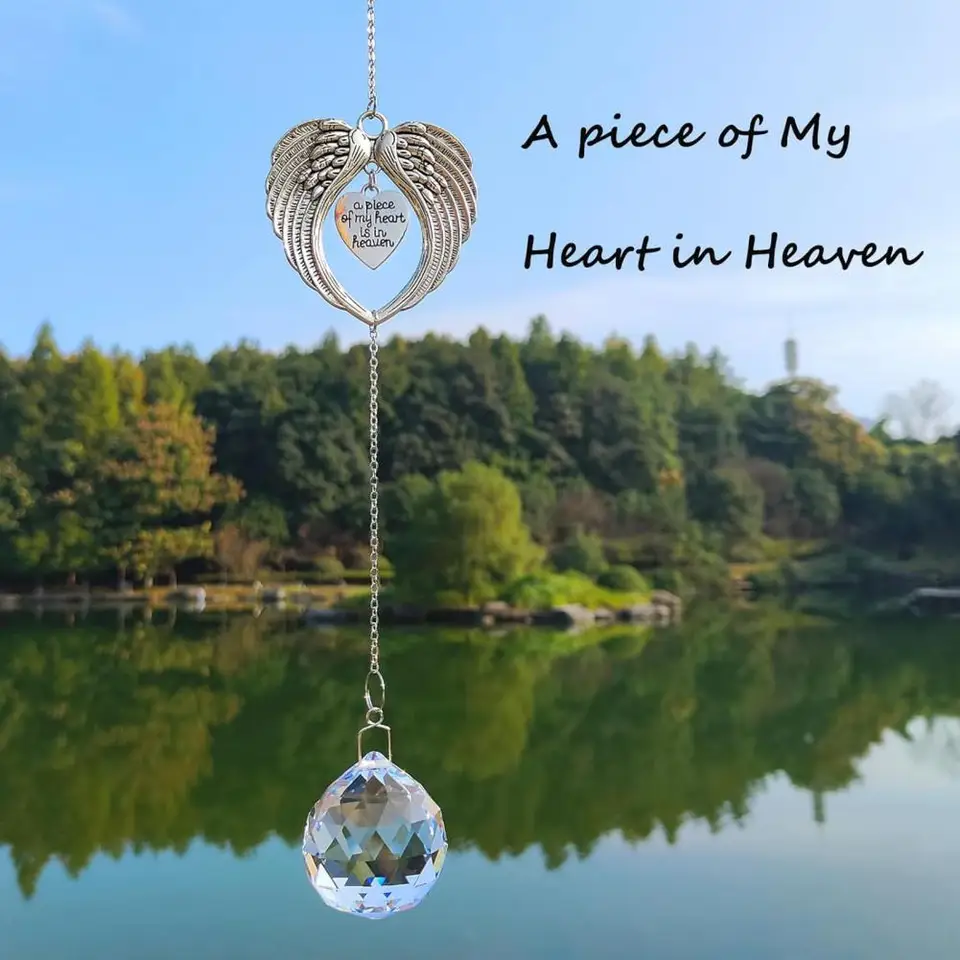 Angel Wing Sun Catcher Bereavement Gift