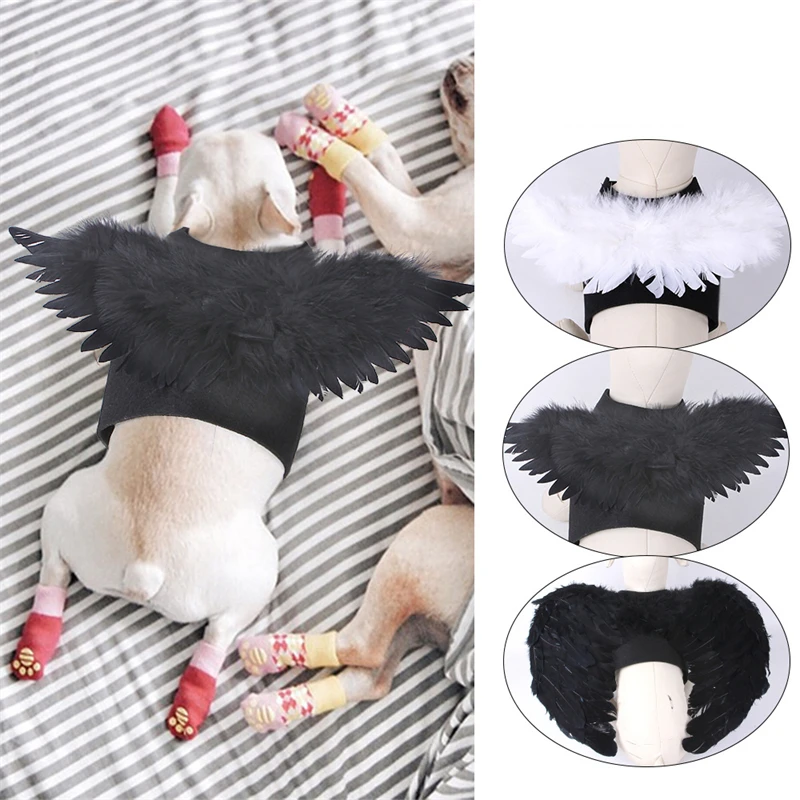 Angel Wings Pet Dogs Accessories Festival Halloween Puppy Costume Cloth