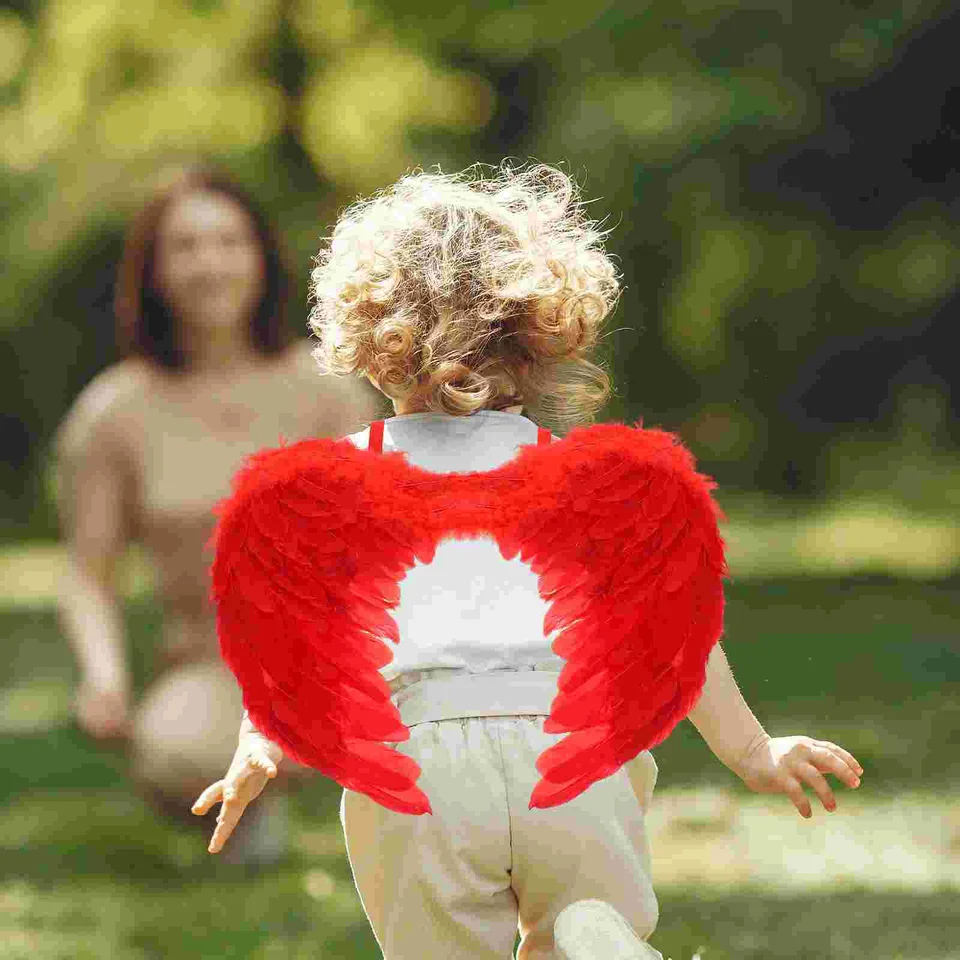 Angel Wings vianočná dekorácia polyester démon cosplay rekvity pódium predstavenie detské deti dievčatá dievčatá