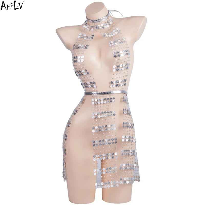 Anilv Anime Game Girl Vo vokol Uniform cosplay idol skupinu kostým