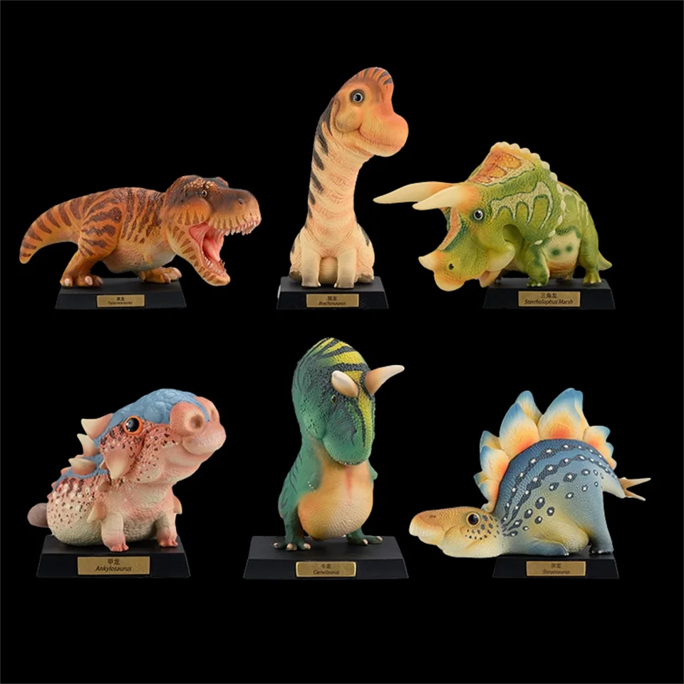Animal Heavenly Body Studio Dinosaur Blind Box Model Tyrannosaurus Stegosaurus Triceratops Zbierka Zbierka dekorácie darček