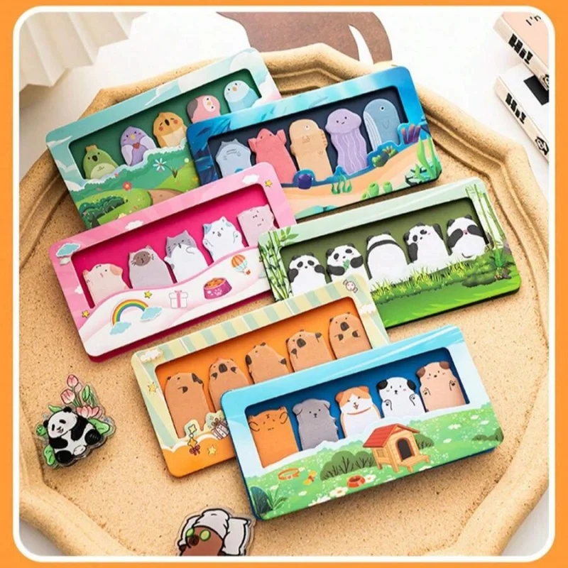 Animal Paradise Thumb post-it noty roztomilé vysoko vyzerajúce poznámky cudzie cudzie karikatúry n časy klasifikácie štítkov