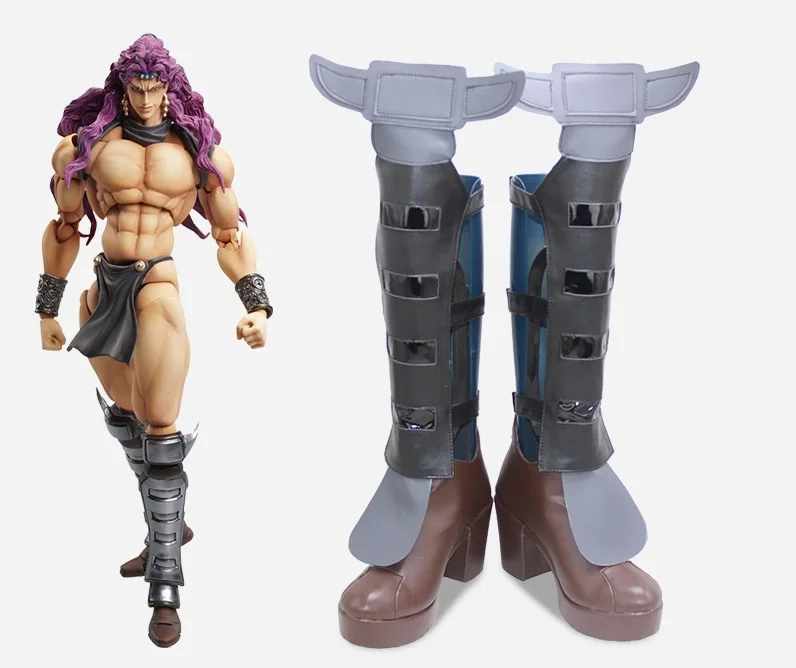 Anime Adventure Kars Cosplay topánky Halloween karneval na mieru vyrobené topánky