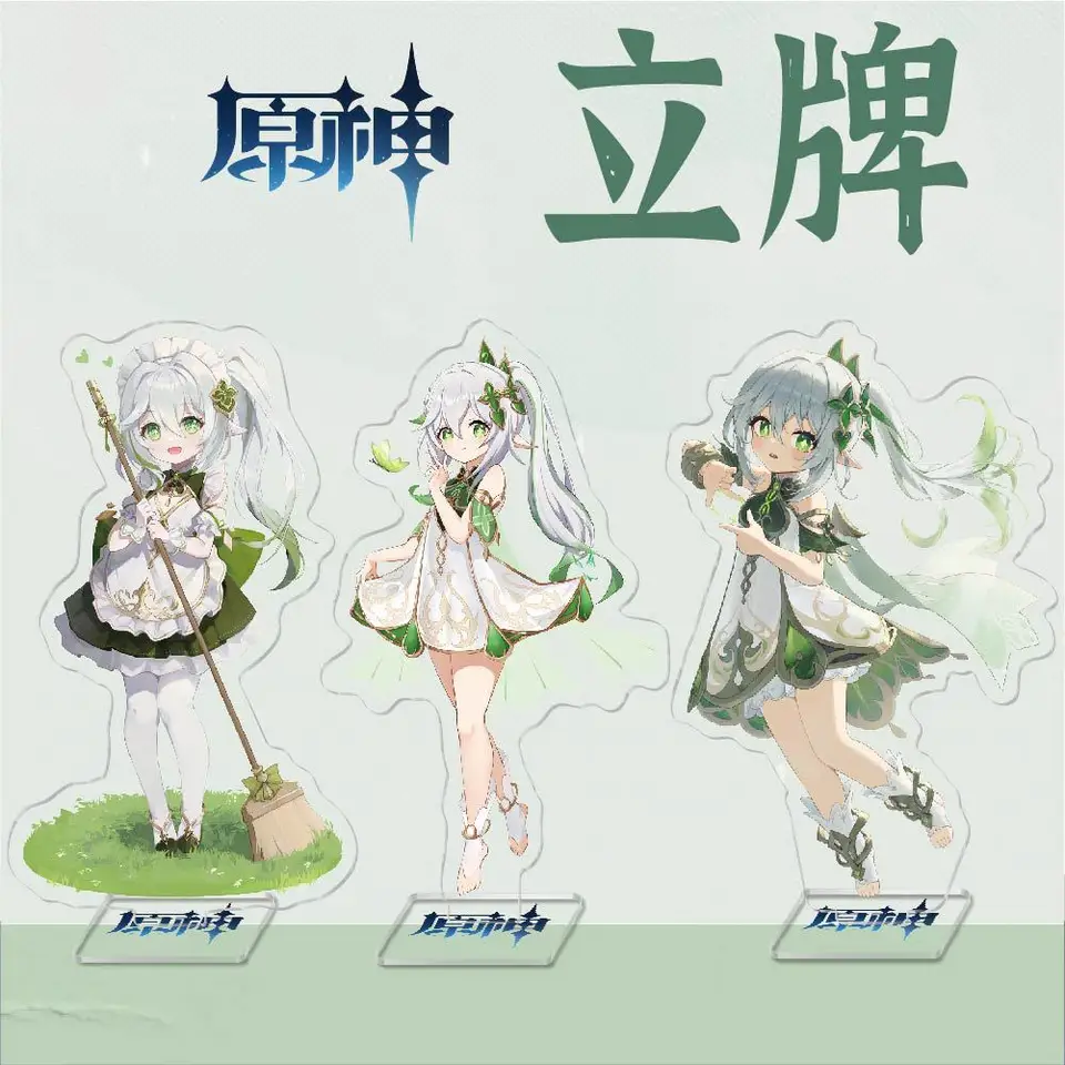 Anime akrylová stojanová akčná figúrka hračka Genshin Impact Nahida PVC akrylová stolná stolná cena modelovej hračky