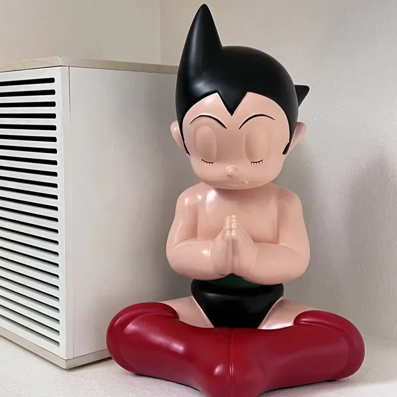 Anime Astroboy Mighty Atom Tetsuwan Atom Atoma Action Figures Collection Collection Model hračky hračky pre deti Desktop dekorácie Darček k narodeninám