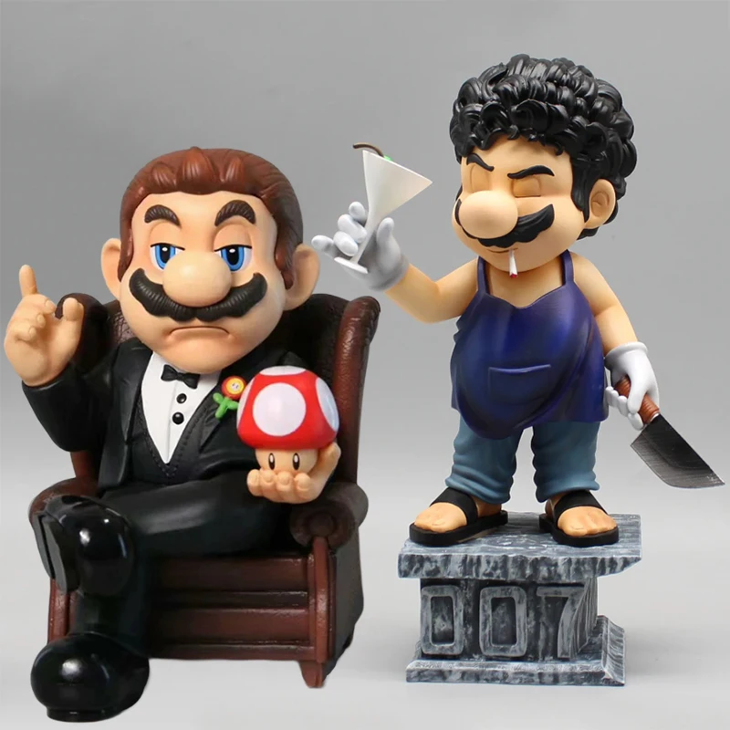 Anime balóniky Dr Prepad a akcia figúrka Joker figurín GK Trendy Dolls Inštalatéri Mario postava PVC Model hračky na stolné dekorácie Darček