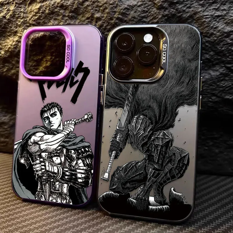 Anime Berserk Guts Masting Case pre Samsung Galaxy S24 S23 S22 S21 Ultra plus Fe A54 A34 A24 A14 A73 A53 A33 5G Poznámka 20 Kryt 20