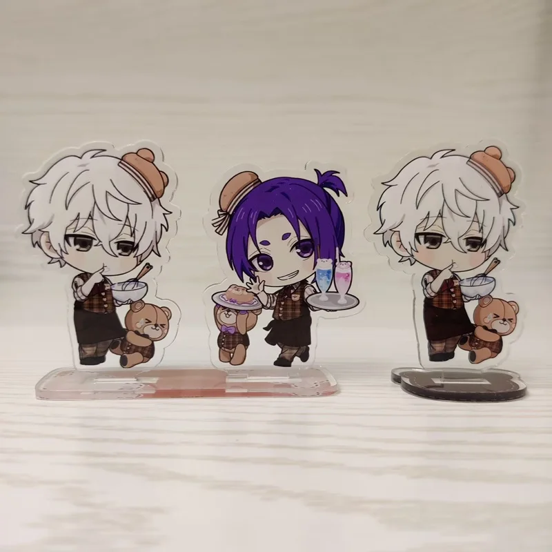 Anime Blue Lock Figures Reo Mikage Seishiro Nagi akryl Stojace znak prop q verzia Model roztomilý dekorový fanúšikovia vianočný darček