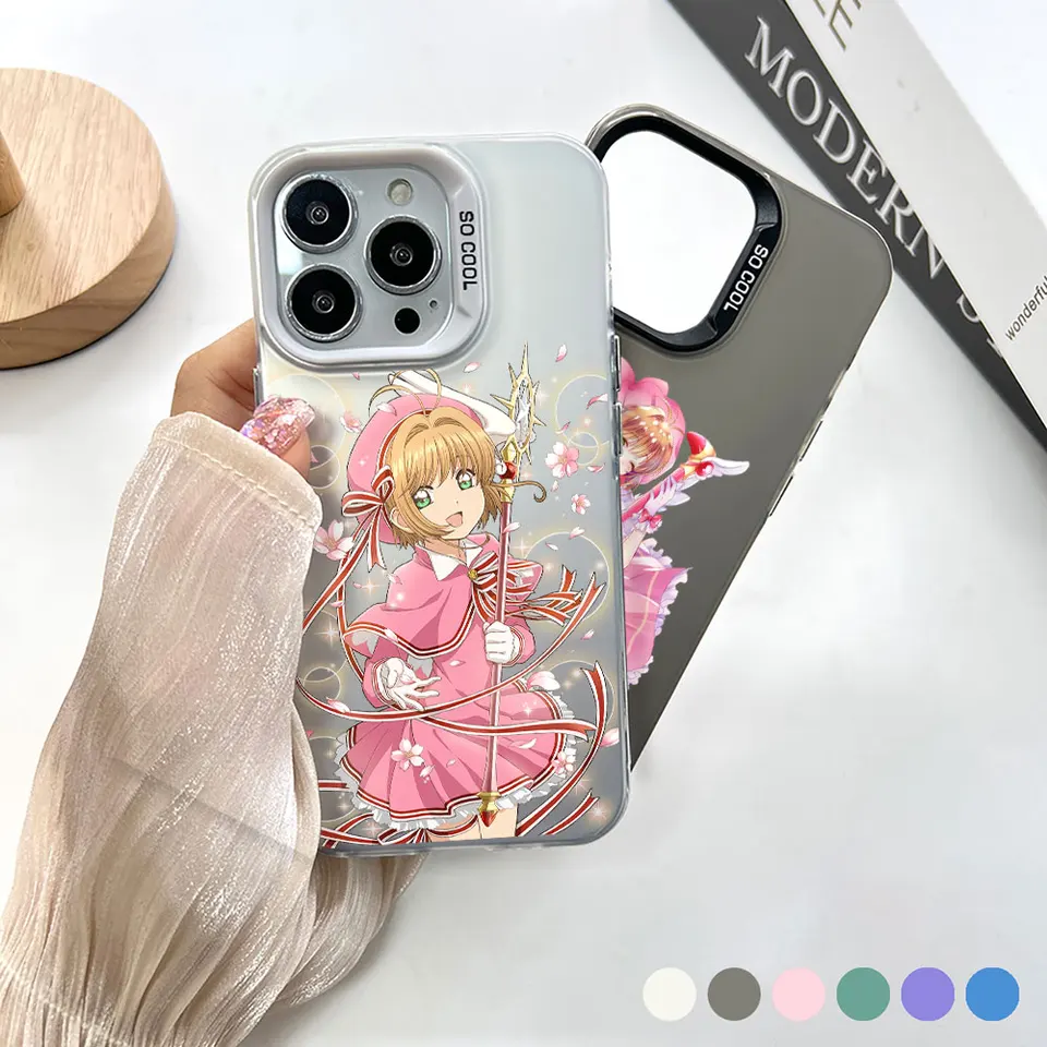 Anime Cardcaptor Sakura telefónny puzdro pre Samsung Galaxy M01S M02 M04 M10 M11 M12 M13 M21 M22 M23 M30 M31 M32 M34 SPRIME 4G 5G 5G