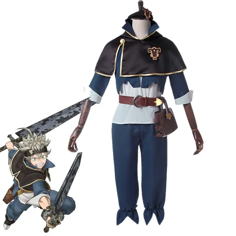 Anime Clover Asta Cosplay kostým parochň