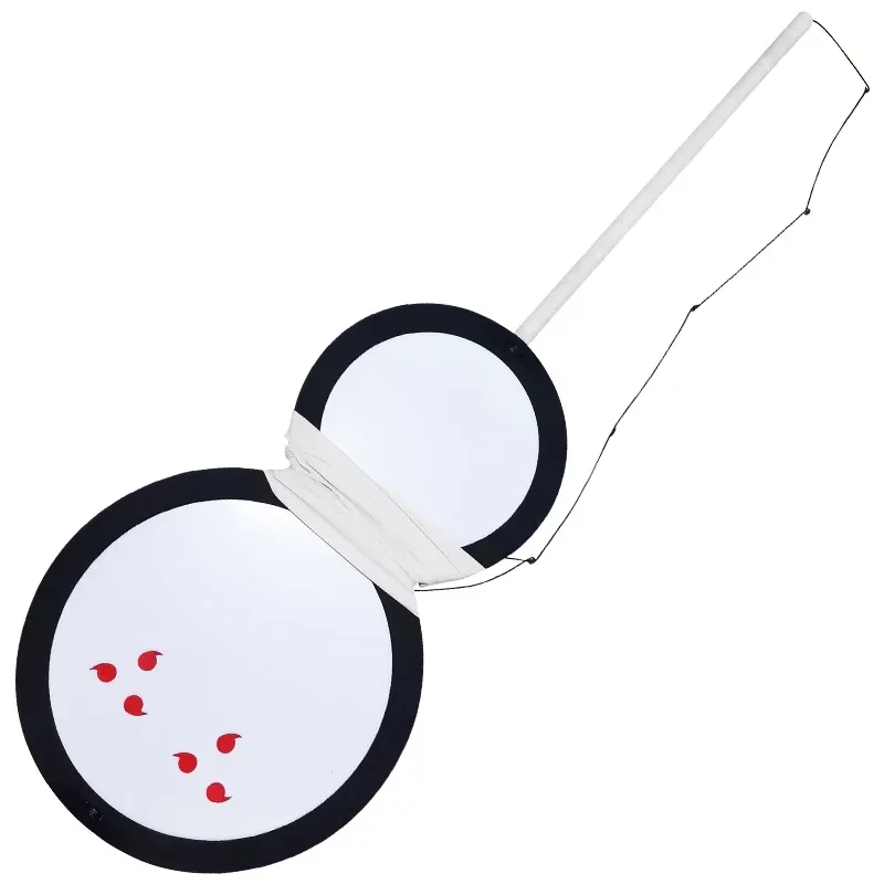 Anime Cosplay Shareingan Fan Uchiha obito zbraň kvalita PVC rekvizity 150 cm kostýmové doplnky Halloween vianočný festival