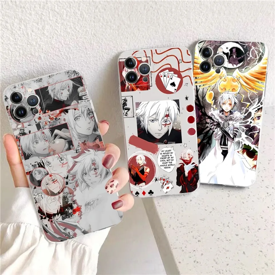 Anime D.Gray-Man Pase pre iPhone 15 14 11 12 13 Mini Pro XS Max Cover 6 7 8 Plus x xr SE 2020 Funda Shell
