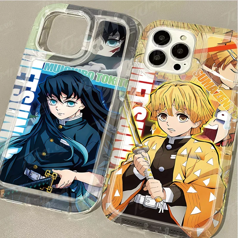 Anime Demon Slayer Case pre Samsung Galaxy A15 A55 A05 A05S A14 A24 A13 A23 A73 A12 A22 A32 A52 A52S A72 A31 A31 A51 A71
