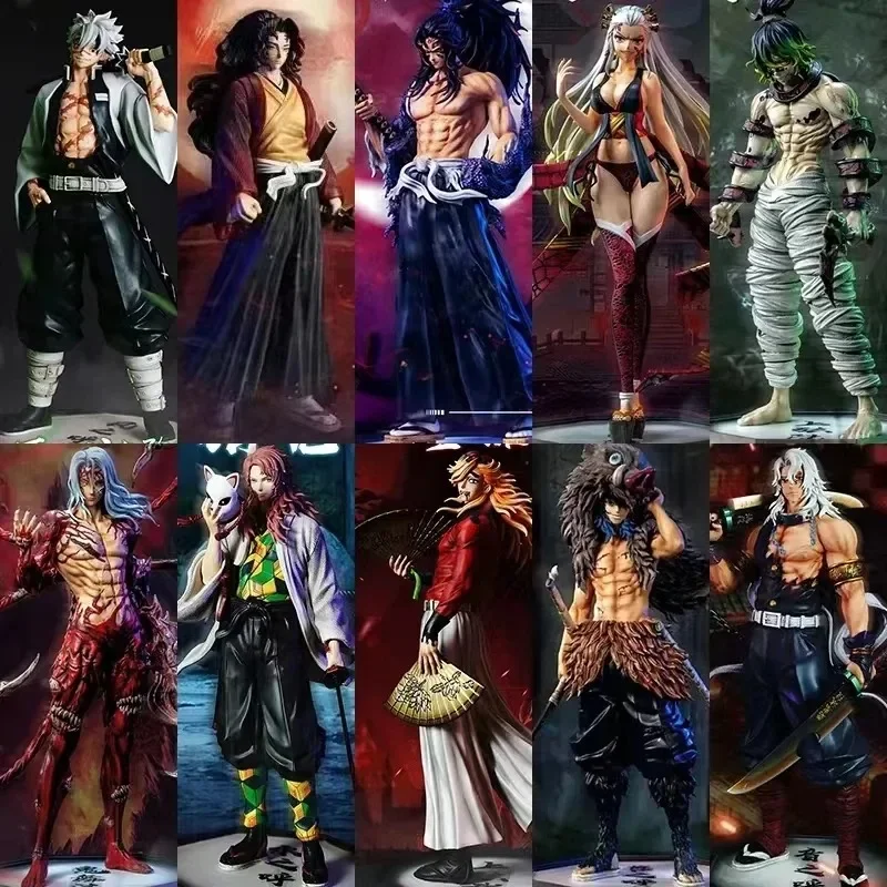 Anime Demon Slayer Figures Giyuutarou daki kokushibo tsugununi yoriichi douma inOsuke kimetsu no yaiba akčné figúrky modely hračky