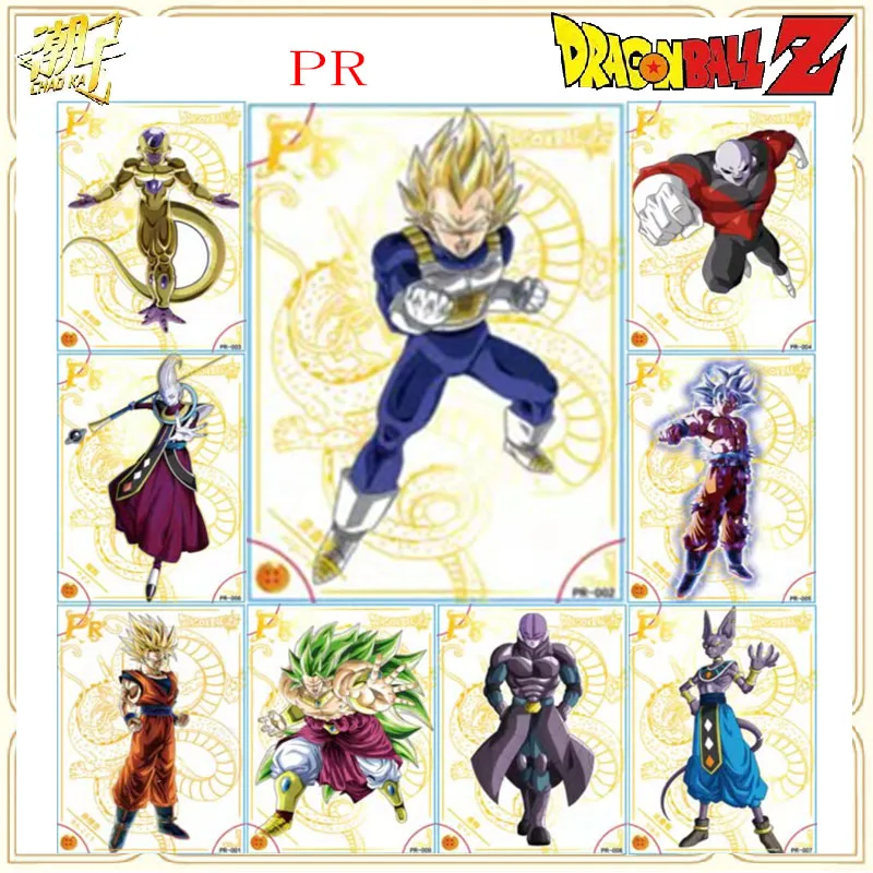 Anime Dragon Ball PR Rare Flash Card Toransu Broli syn Goku Zamasu Vegeta IV Zbierka Art Card Vianoce darček k narodeninám