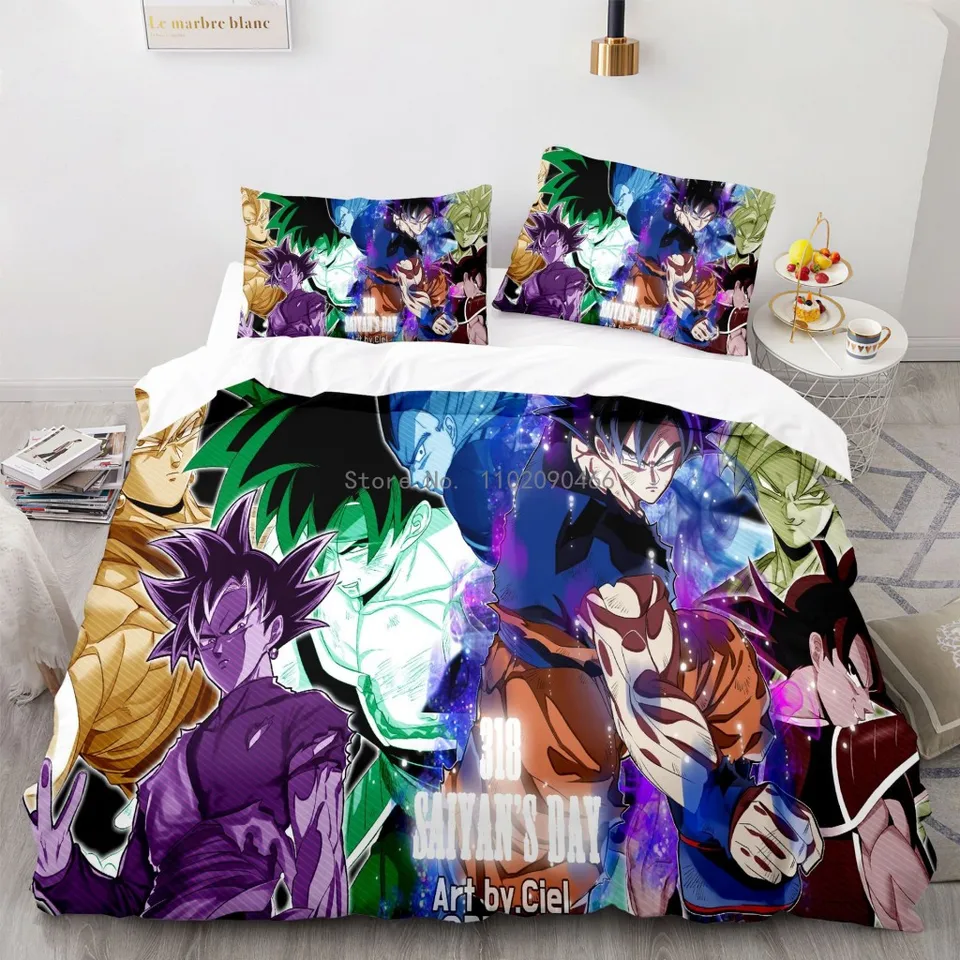 Anime Dragon Ball Quilt Cover Duvet