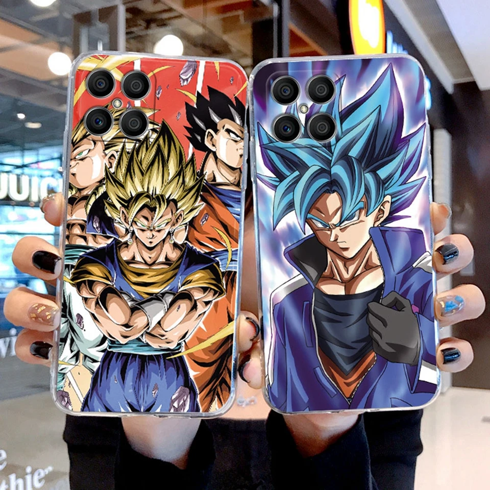 Anime Dragons Son-Gokus Case na česť x8 x6 5g Soft Silikone Transparent Clear chrbát pre Honorx8 4g x 8 Trunks Son Gohan