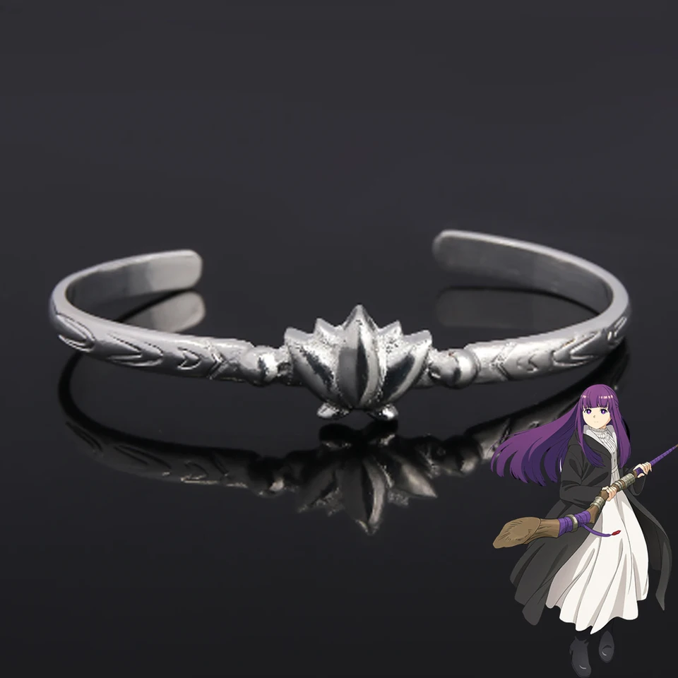 Anime Frieren Fern Cosplay náramok Frieren Girl Nastaviteľný prsteň ruky Obluk