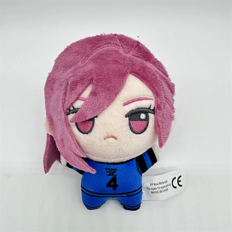 Anime Game Blue Lock Chigiri Hyoma Cosplay Cotton Muppet Doll Keychain Cartoon Body v batohu na batohu, tj vianočný darček