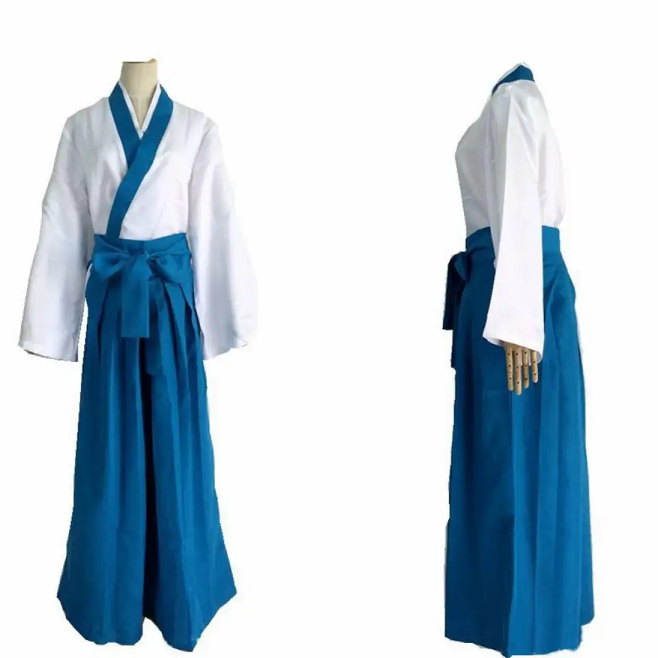 Anime Gintama Cosplay Fantasia Muž Halloween Karneval Party Kimono Kendo Kostým maskovanie cosplay