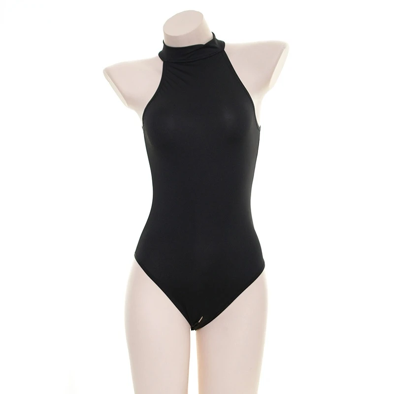 Anime Girl High Collar Tight TREOTARD BODYSUIT SKLADY Uniformy kostým Ženy JK JOD-PLAVOWE BAME PARTY COSPLAY