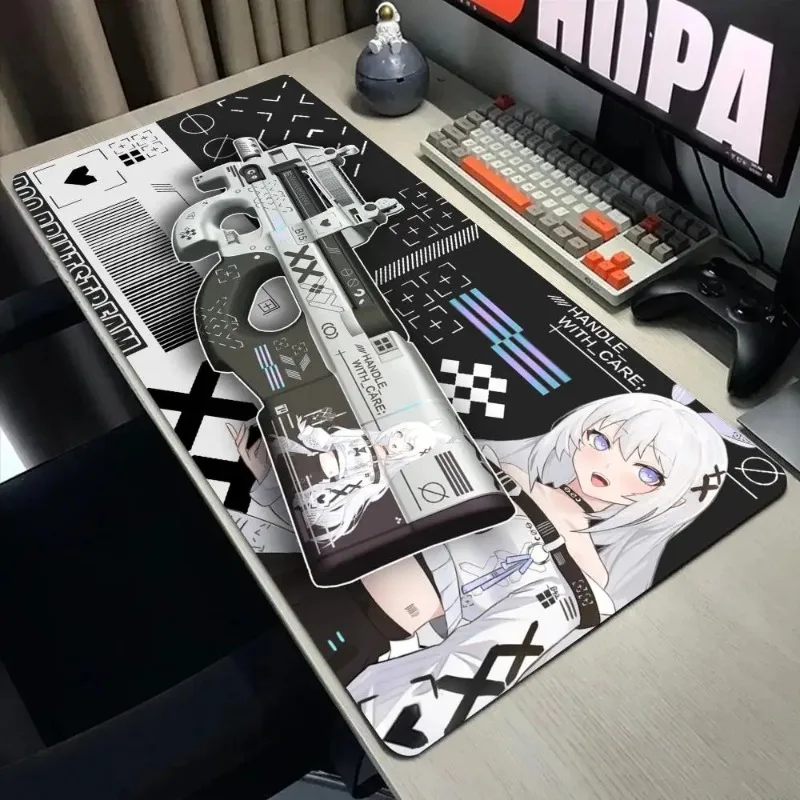 Anime Girl Tlač myši myši pre domácu kanceláriu LAPTOP DECOND DECOND PADS Gamer Klávesnica Desk Desk herné príslušenstvo Mousepads Mousepads