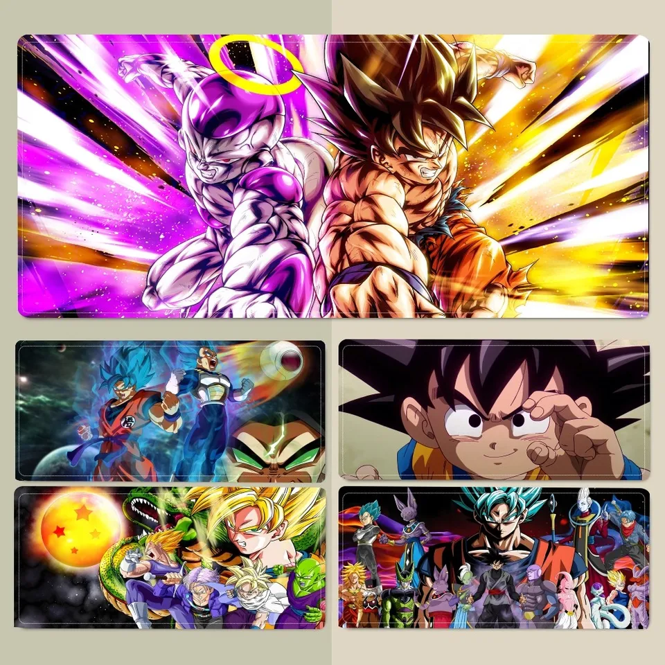 Anime goku d-dragons loptičky myši myši myš na myš na notebook herné príslušenstvo Mousepad veľký stôl počítačový počítačový koberec kobercový kapor koberček